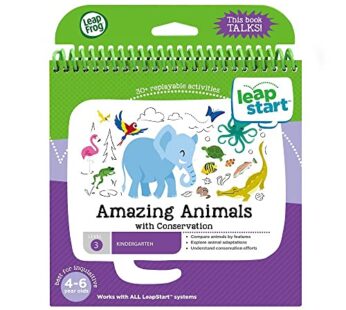 LeapFrog LeapStart Kindergarten Activity Book: Amazing Animals and Conservation