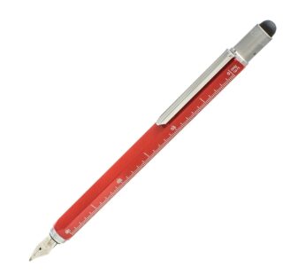Monteverde USA One Touch Tool Pen, Fountain Pen, Red (MV35234)