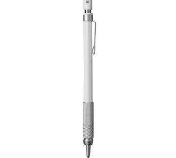Muji 18617371 Low Center of Gravity Mechanical Pencil, White, 0.4 x 0.4 x 5.8 inches (11 x