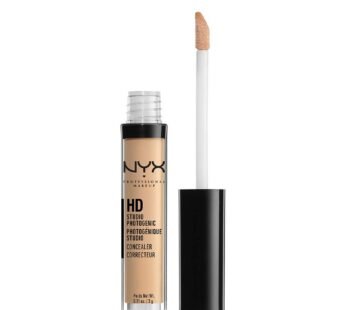 NYX PROFESSIONAL MAKEUP HD Studio Photogenic Concealer Wand, Medium Coverage – Sand Beige
