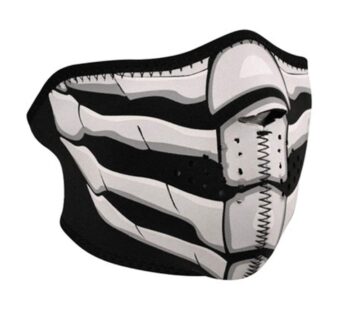 Zanheadgear Half Mask Neoprene Bone Breath Glow in the Dark