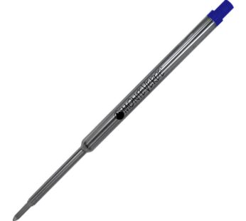 Monteverde Capless Ballpoint Refill to Fit Waterman Ballpoint Pens, Fine Point, Blue, 2 pe