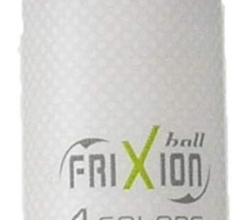 Pilot Frixion Ball Knock 4-Color Gel Ink Multi-Pen, White (LKFB-80EF-W)