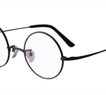 Agstum Pure Titanium Retro Round Optical Eyeglasses Frame 44-24-140