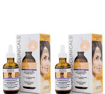 Advanced Clinicals Vitamin C Facial Serum Skin Care Anti-Aging Moisturizer Potent Vitamin