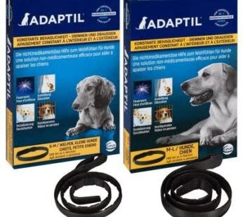 ADAPTIL Calming Pheromone Collar for Medium Large Dogs. Max Adjustable Neck Size 24.5 Inch