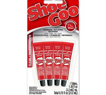 Shoegoo 5510110 Mini Adhesive (4 Pack), 0.18 fl. oz., Clear