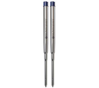 Monteverde Capless Gel Ballpoint Refill to Fit Sheaffer Ballpoint Pens, Fine Point, Blue/B