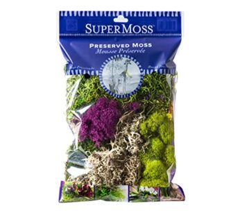 SuperMoss (23310) Moss Mix – Best Sellers, 80.75 Cubic Inch Bag (Appx. 2 Ounce)