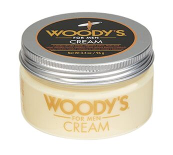 Woody’s Styling Cream for Men, Flexible Styling Cream, Controls Curly and Wavy Hair, Water