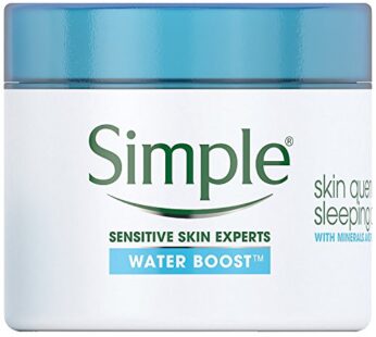 Simple Water Boost Skin Quench, Sleeping Cream, 1.7 Fl Oz (Pack of 1)