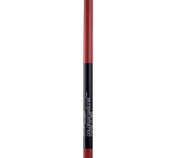 Maybelline Color Sensational Shaping Lip Liner with Self-Sharpening Tip, Brick Red, Red, 1