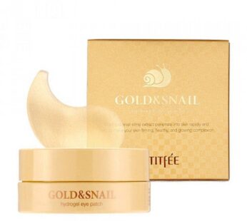 Gold & Snail Hydrogel Eye Patch (60 pcs) by Petitfee