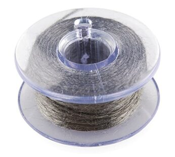 Electronics123.com, Inc. Conductive Thread Bobbin – 30ft (Stainless Steel)