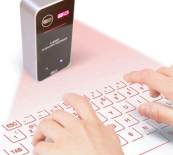 AGS Laser Projection Bluetooth Virtual Keyboard & Mouse for iPhone, Ipad, Smartphone and T