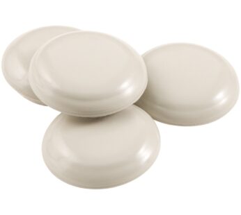 SuperSliders Self-Stick Furniture Sliders for Carpeted Surfaces (4 piece) – 1-1/4″ Linen –
