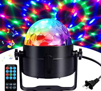 Disco Ball Disco Lights-COIDEA Party Sound Activated Storbe Light With Remote Control DJ L