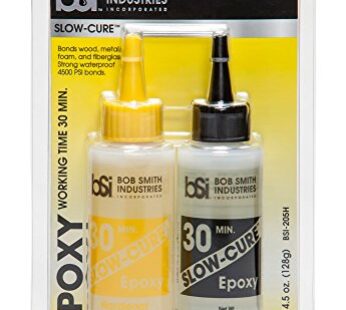 Bob Smith Industries BSI-205 Clear Slow-Cure Epoxy (4.5 oz. Combined)