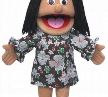 14″ Maria, Hispanic Mom/Teacher, Hand Puppet