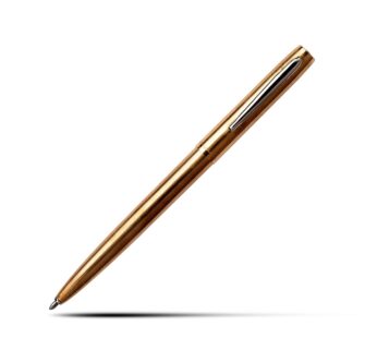 Fisher Space Pen – Raw Brass M4RAW- Cap-O-Matic, Gift Boxed