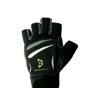 Men’s Beastmode Half Finger Fitness Gloves (Large)