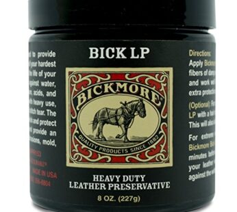 Bickmore Leather Conditioner, Scratch Repair Bick LP 8oz – Heavy Duty LP Leather Preservat