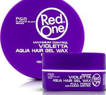 RedOne Aqua Hair Gel Wax Maximum Control Violetta 150 ml