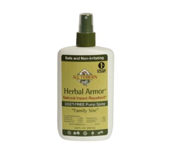 Herbal Armor DEET-Free Pump Spray 8oz. Insect Repellent – Value Size, Plant-Based and All-