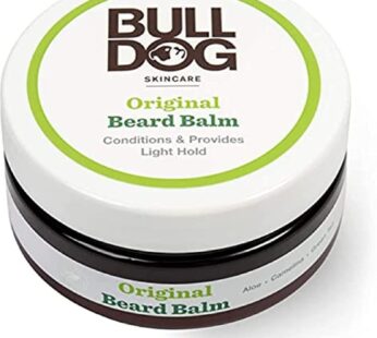 Bulldog Mens Skincare and Grooming, Original Balm Fl. Oz, Beard Care, 2.5 Ounce