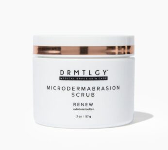 DRMTLGY Microdermabrasion Facial Scrub and Face Mask. Non-Abrasive Face Exfoliator Improve