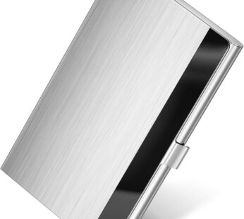 MaxGear Metal Business Card Holder for Men & Women, Pocket Business Card Case Slim Busines