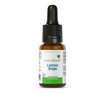 Seeking Health Lactase Drops – Liquid Supplement with Lactase Enzyme for Dairy Intolerance