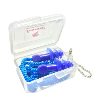 Luiswell Reusable Silicone Ear Plugs, 12 Pairs Noise Reduction Corded Soft Earplugs Sound