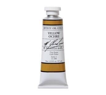M. Graham Artist Oil Paint Yellow Ochre 1.25oz/37ml Tube