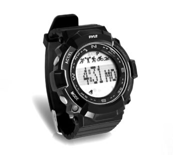Pyle Digital Multifunction Sports Wrist Watch – Smart Fit Classic Men Women Sport Running