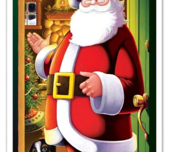 Beistle Santa Door Cover