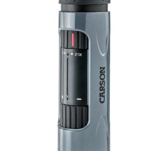 Carson MonoZoom 7-21x21mm Zoom Monocular (ZM-721),Gray, XX-Large