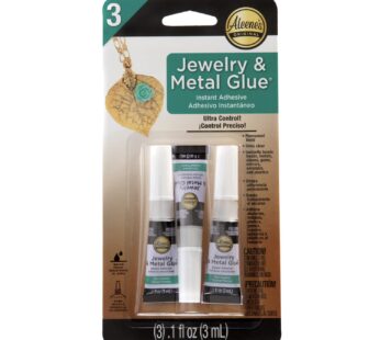 Aleene’s 94830 Jewelry & Metal Glue 3/Pkg, 1oz