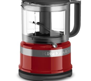 KitchenAid KFC3516ER 3.5 Cup Food Chopper, Empire Red