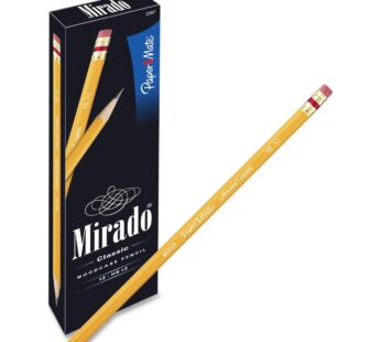 Paper Mate Mirado Pencil, Classic Pencil ? 2, 6-Carded, HB (5860)