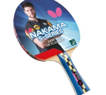 Butterfly Nakama S4 Table Tennis Racket – Carbon Fiber Power With Surprising Control – Nak