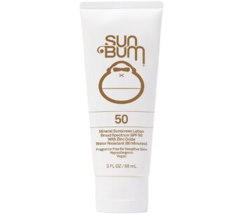 Sun Bum Mineral SPF 50 Sunscreen Lotion | Vegan and Hawaii 104 Reef Act Compliant (Octinox