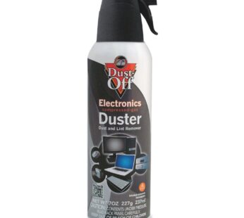 Falcon DPSM Gas Duster Compressed 7oz. Black/White