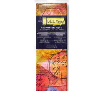 Gel Press Petites, 3″ Hex Oval Rectangle 10812-HEX