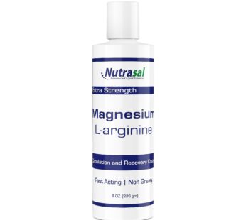 Nutrasal Magnesium L-Arginine Cream – 8oz