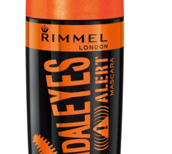 Rimmel London Scandaleyes Curve Alert Mascara, Volumizing, Curls, Plumps, 001, Black, 0.41