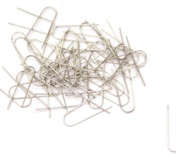 Creative Hobbies Fusible High Temperature Nichrome Wire Jump Rings, Ornament Hanger U Hoo