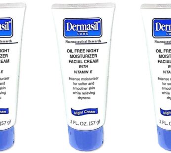 Dermasil Labs Oil Free Night Moisturizer Facial Cream 2 Fl Oz. by Dermasil
