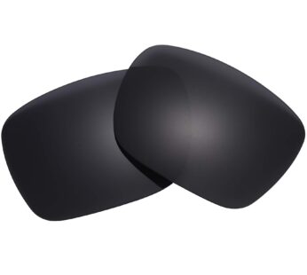 NicelyFit Polarized Replacement Lenses for Oakley Holbrook Sunglasses (Black)