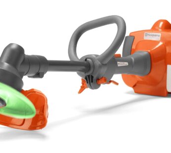 Husqvarna Toy Trimmer with Realistic Sounds and Light-Up Trimmer Line, Toy Weed Eater for